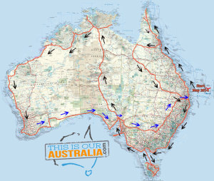 Our itinerary around Australia