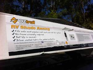 how to fit an oztrail awning