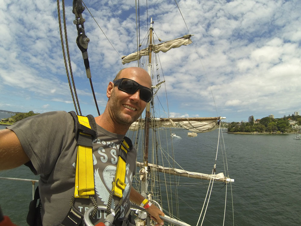Sydney Tallships Mast Climb