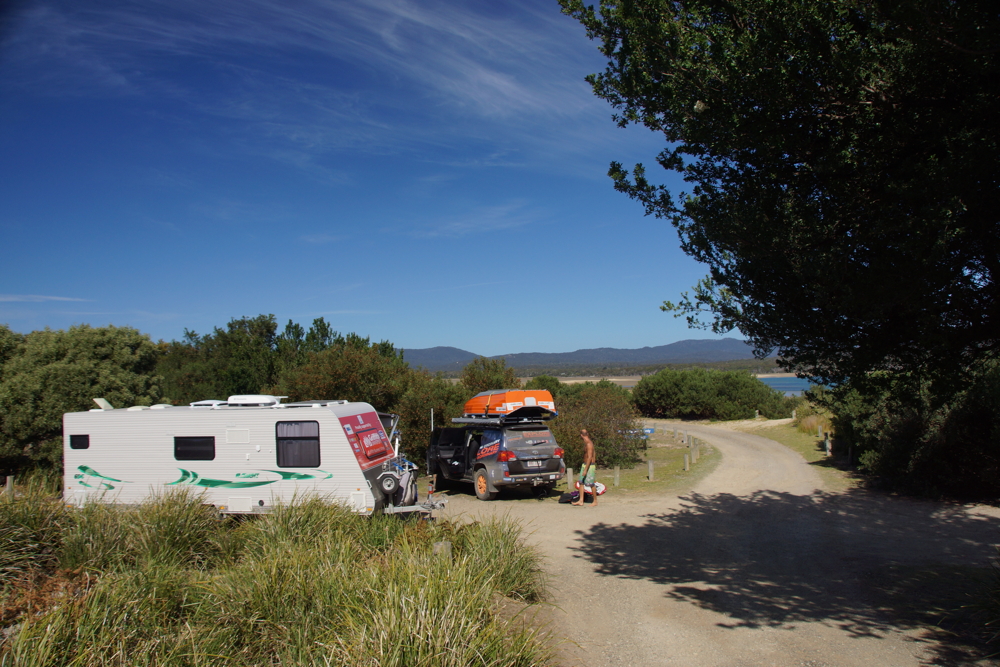 Unpowered site at Narawntapu National Park